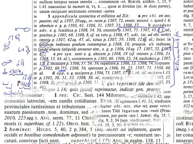 Thesaurus Linguae Latinae Bayerischen Akademie der Wissenschaften (TUSTEP)